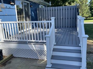 Gray Composite Deck