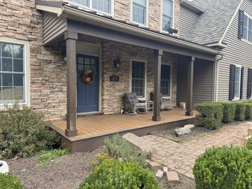 Covered front porch