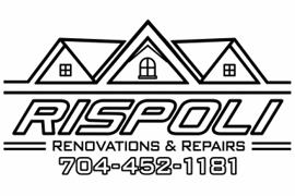 Rispoli Renovations & Repairs logo and phone number 704-452-1181