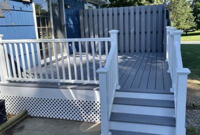 Gray Composite Deck