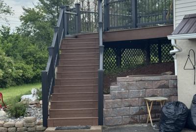 Elevated Deck & Staircase